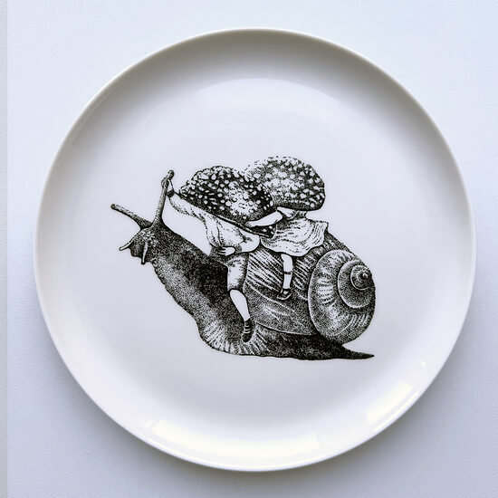 Porcelāna šķīvis "Pāris"